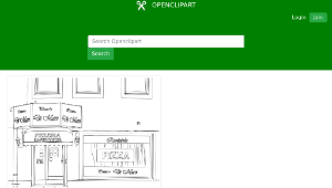 openclipart圖庫：Pizzeria Di Mare縮圖