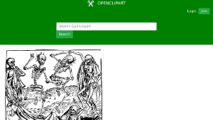 openclipart圖庫：Dance of Death