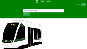 openclipart圖庫：Tramway Nantes縮圖