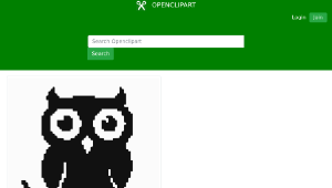 openclipart圖庫：Owl-資源代表圖