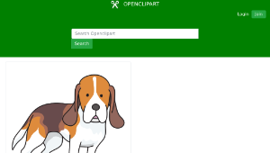 openclipart圖庫：dog - Beagle-資源代表圖
