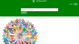 openclipart圖庫：Prismatic Lotus Bloom 3縮圖