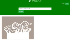 openclipart圖庫：Bed header縮圖