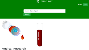 openclipart圖庫：Medical Research-資源代表圖