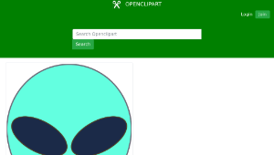 openclipart圖庫：Saturn Man-資源代表圖