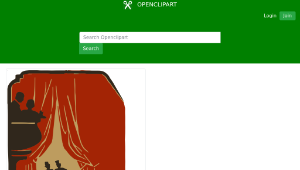 openclipart圖庫：Stage show縮圖