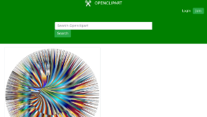 openclipart圖庫：Hyperspace Corridor縮圖