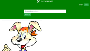 openclipart圖庫：pirate rabbit-資源代表圖