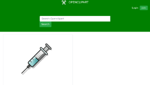 openclipart圖庫：syringe-資源代表圖