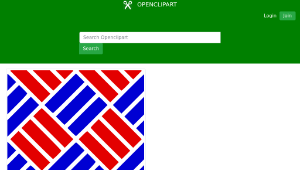 openclipart圖庫：Alternating Tile Pattern colorized-資源代表圖