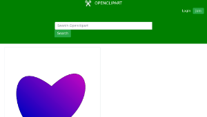 openclipart圖庫：Bright Heart-資源代表圖