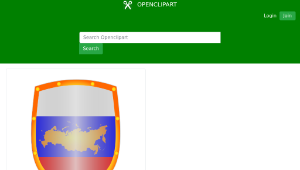 openclipart圖庫：Shield of Russia-資源代表圖