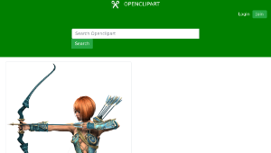 openclipart圖庫：Amazon Archer縮圖