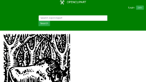 openclipart圖庫：Belarus Bison-資源代表圖