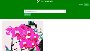 openclipart圖庫：An orchid for jilllio-資源代表圖
