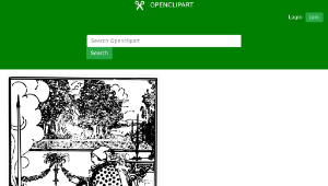 openclipart圖庫：Lady in a Spotted Dress-資源代表圖