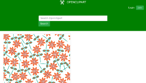 openclipart圖庫：Floral Seamless Pattern 7-資源代表圖