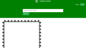 openclipart圖庫：Border 34 Derivative 2縮圖