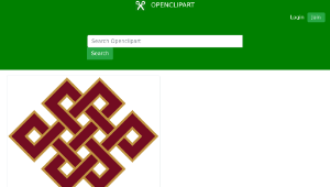 openclipart圖庫：Endless Knot
