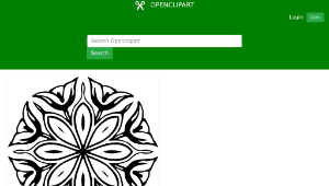 openclipart圖庫：Abstract design 142縮圖