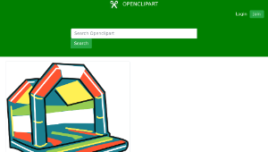 openclipart圖庫：Springkasteel縮圖