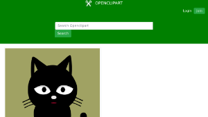 openclipart圖庫：Blackcat-animation-資源代表圖