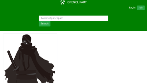 openclipart圖庫：Ninja 2縮圖