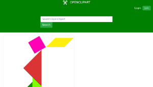 openclipart圖庫：Tangram-資源代表圖