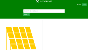 openclipart圖庫：Solar Cell- Energy Sources- 2-資源代表圖