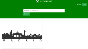 openclipart圖庫：MADRID-資源代表圖