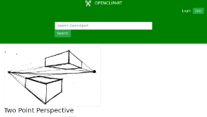 openclipart圖庫：Two Point Perspective-資源代表圖