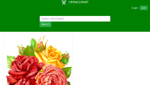 openclipart圖庫：Roses 3-資源代表圖