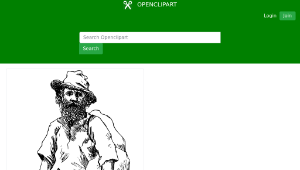 openclipart圖庫：Tramp-資源代表圖