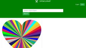 openclipart圖庫：Starburst Heart 2-資源代表圖