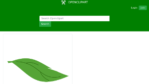 openclipart圖庫：Leaf-資源代表圖