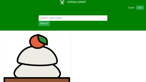 openclipart圖庫：kagami mochi - Japanese New Year