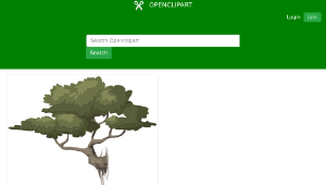 openclipart圖庫：Alpine Landscape Mountain Bonsai 01c Al1-資源代表圖
