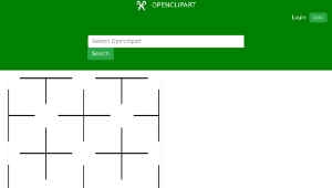 openclipart圖庫：Ehrenstein Illusion-資源代表圖