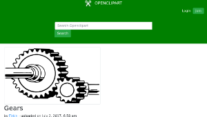 openclipart圖庫：Gears-資源代表圖