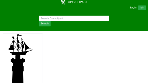 openclipart圖庫：Rostral column縮圖