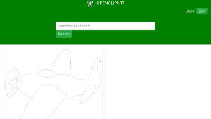 openclipart圖庫：Plane縮圖