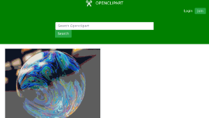 openclipart圖庫：Floating Bubble-資源代表圖