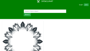 openclipart圖庫：Prismatic Star Line Art 3 No Background縮圖