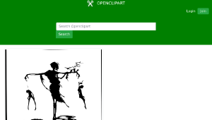 openclipart圖庫：Der Tod am Galagen-資源代表圖