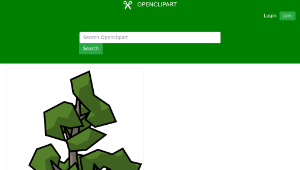 openclipart圖庫：Scots pine tree縮圖