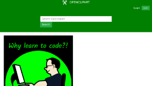 openclipart圖庫：Animated Coding Card-資源代表圖
