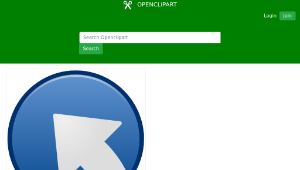 openclipart圖庫：Symbolic Link Icon縮圖