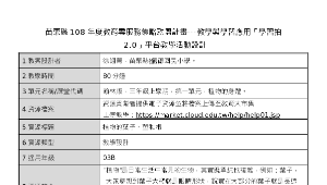 108教育雲服務策略聯盟教案設計-信德國小徐翊菁老師&amp;amp;amp;mdash;國小組&amp;amp;amp;mdash;葉子找媽媽