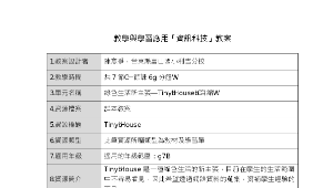 前瞻計畫教案_綠色生活新主張Tiny House