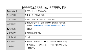 教學與學習應用「資訊科技」-「平面圖形」教案